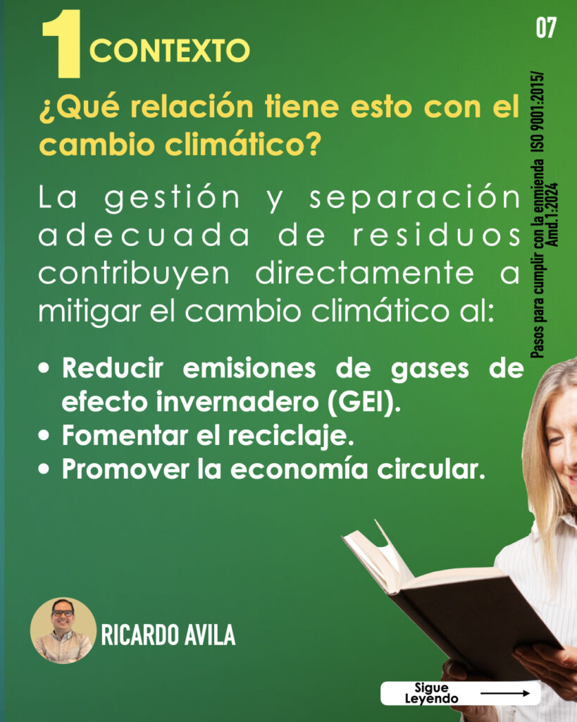 ¿Qué relación tiene esto con el cambio climático?