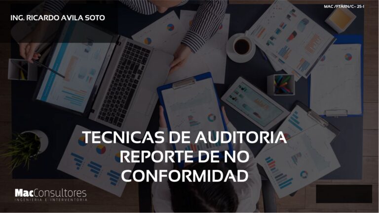 PORTADA TECNICAS DE AUDITORIA
